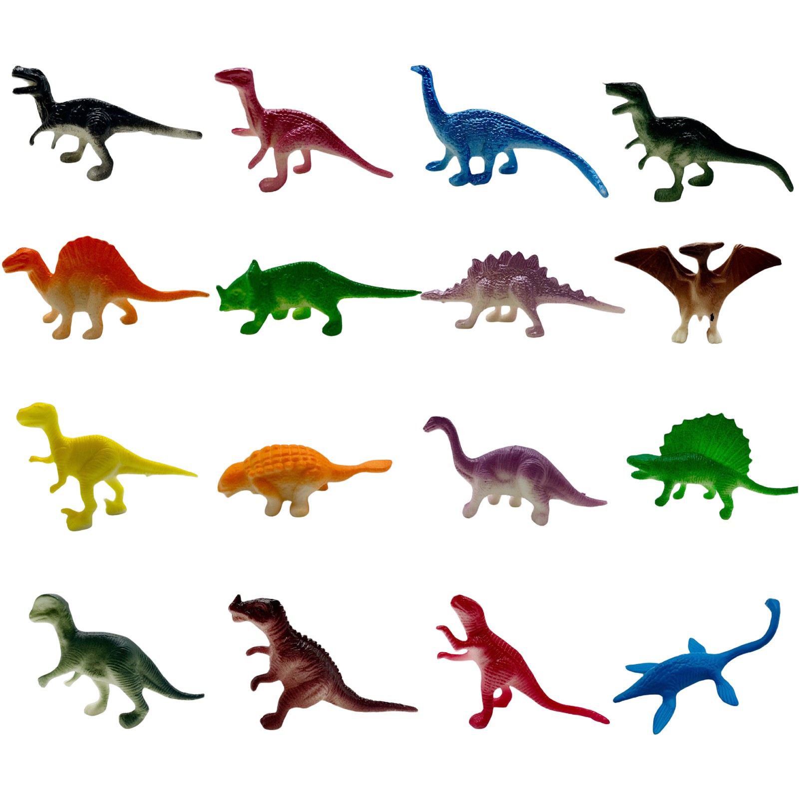 Mgaxud Mini Dinosaur Party Pack - Educational Dinosaur Animal Toys, Funny Party Gifts for Kids, Preschool and School Carnival Awards